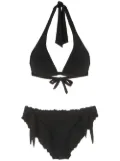 Amir Slama triangle two-piece bikini - Black