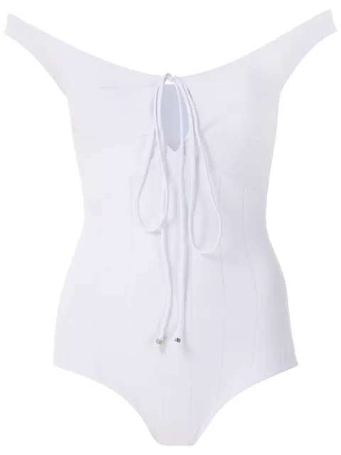 Amir Slama body con detalles de cordones