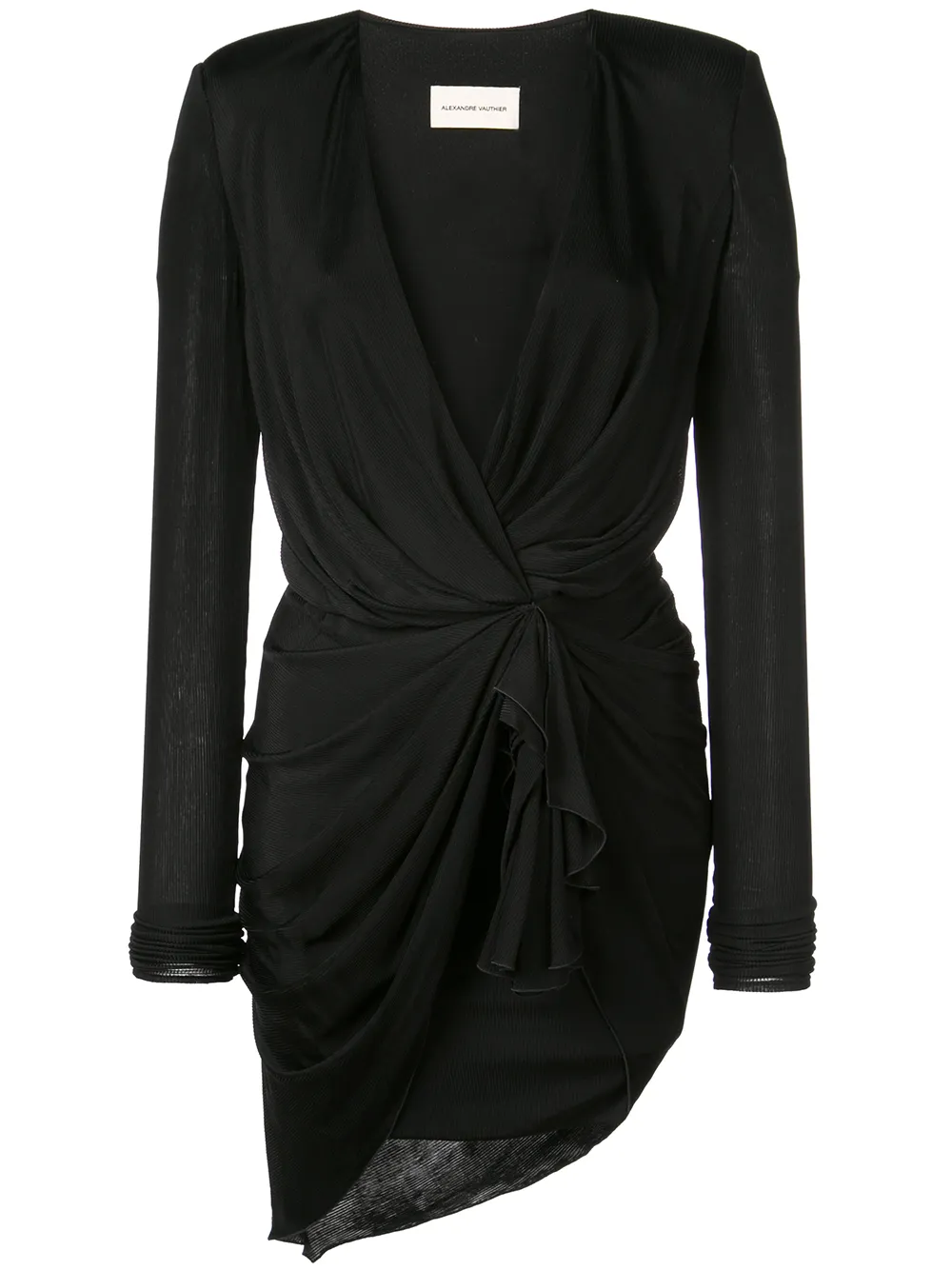 Alexandre Vauthier v Neck Mini Dress - Farfetch