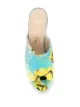 Chanel Pre-Owned 1990s floral-print CC logo mules