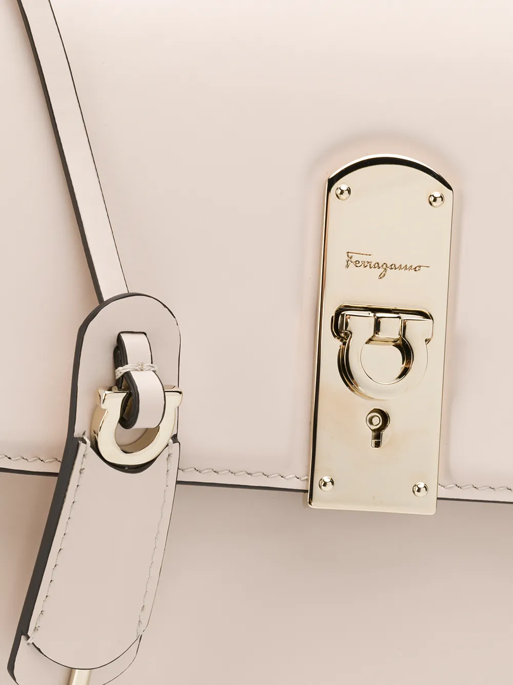 фото Salvatore ferragamo прямоугольная сумка-тоут