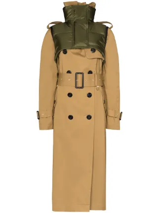 trench coat puffer