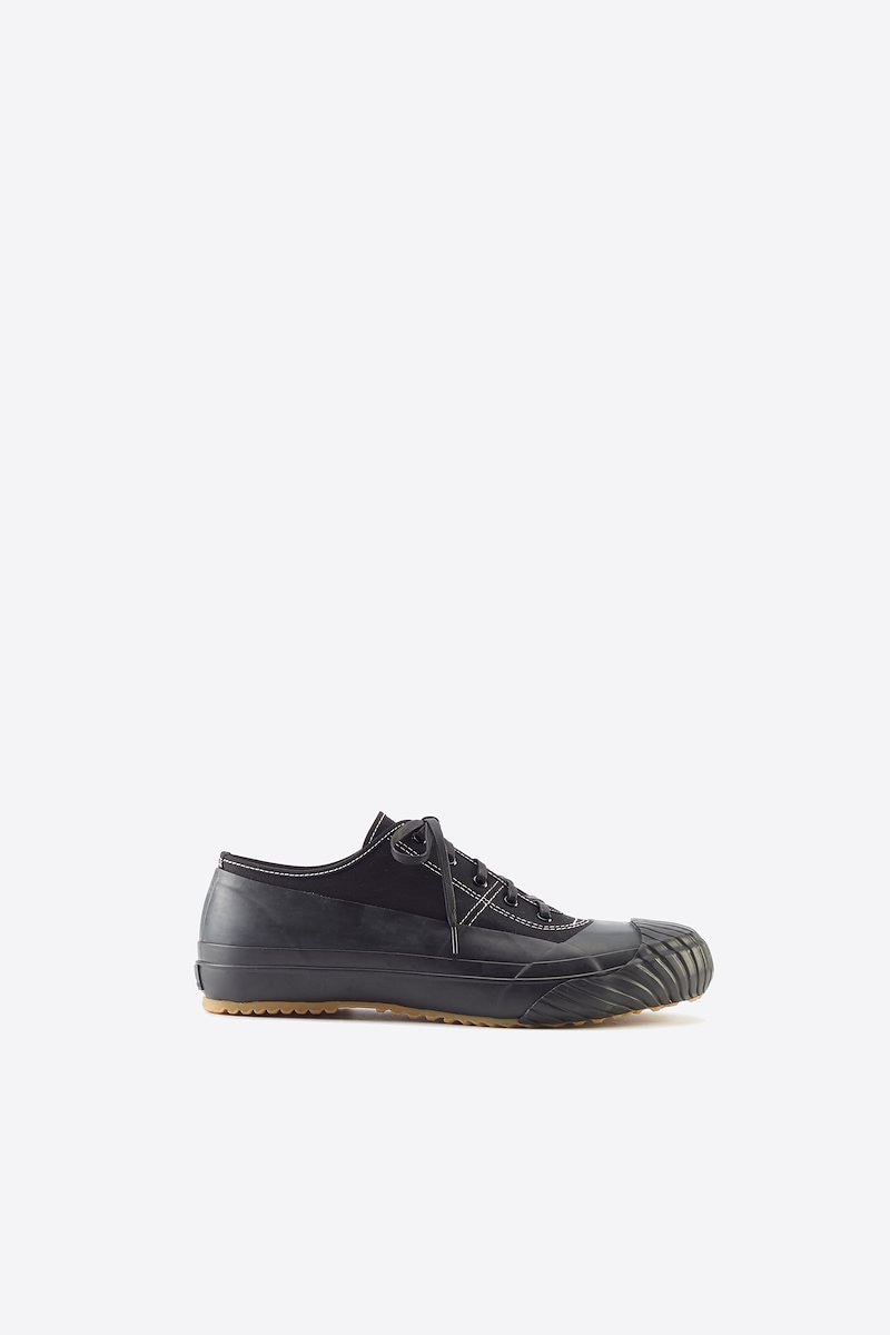 Canvas Low-Top Sneaker, BLACK Natural (Veg)->Cotton CANVAS LOW TOP from 3.1 Phillip Lim. - 0