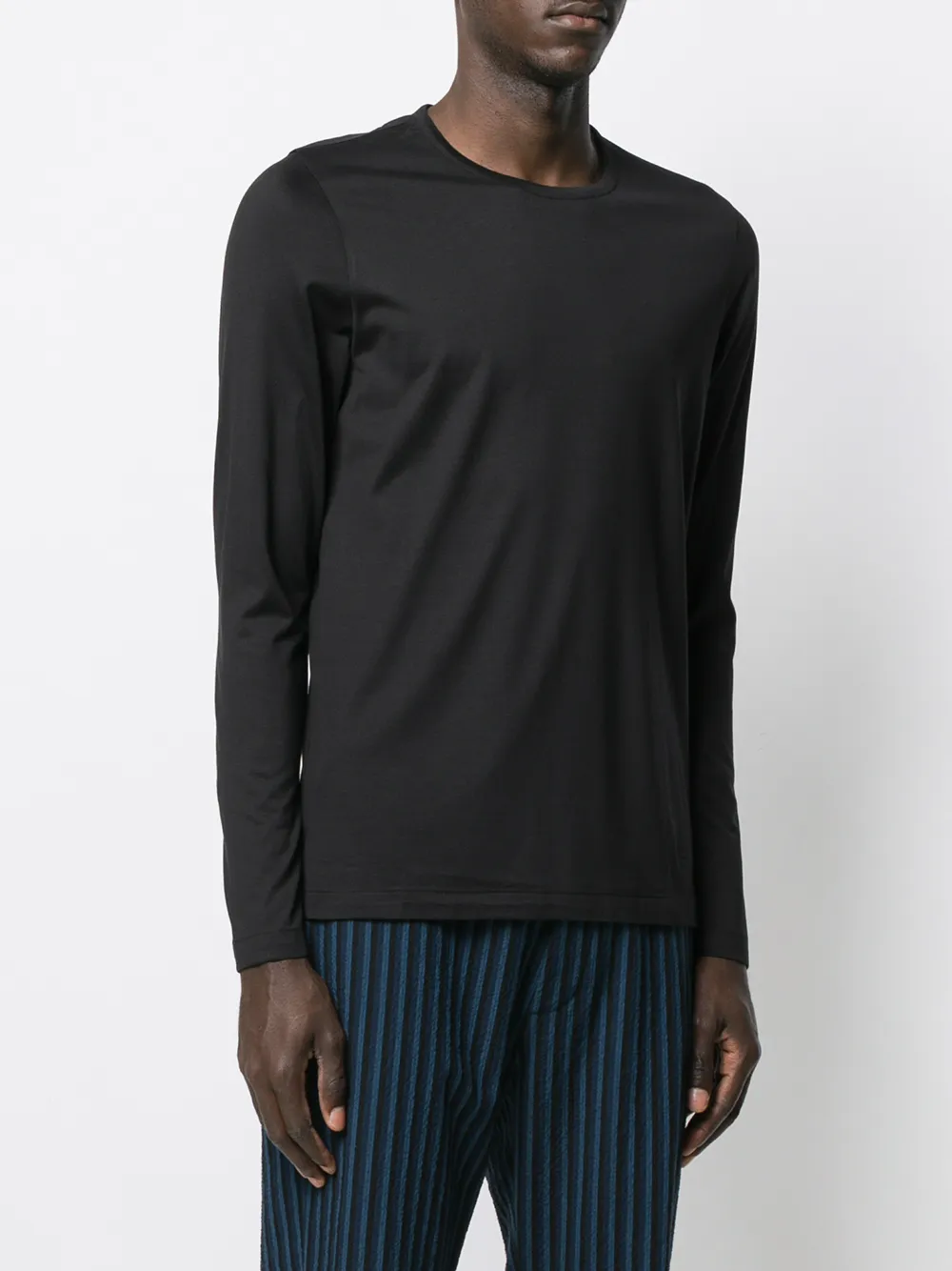  Corneliani Sweatshirt Mit Schmalem Schnitt   Schwarz 