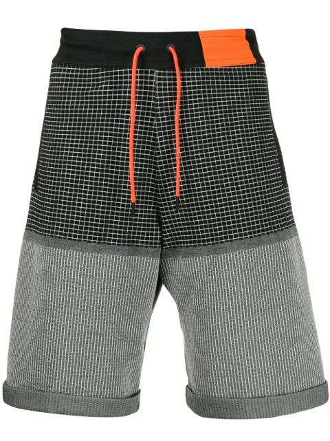 Nike contrast drawstring shorts