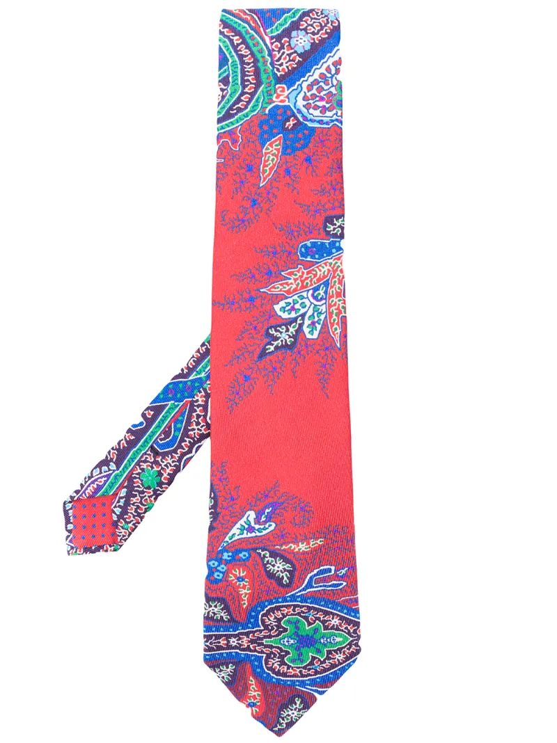 Etro галстук с узором