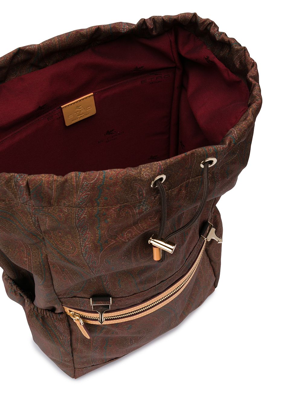 фото Etro рюкзак с узором пейсли
