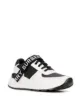 Image 2 of Burberry logo-strap low-top sneakers