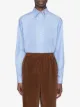 Gucci Oxford shirt with embroidered collar