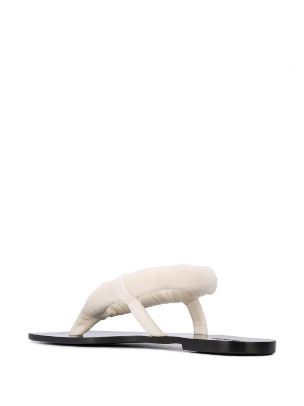 lemaire wadded flip flops