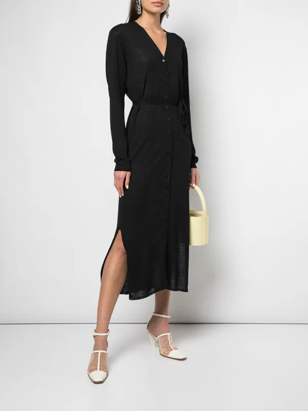 lemaire cardigan dress