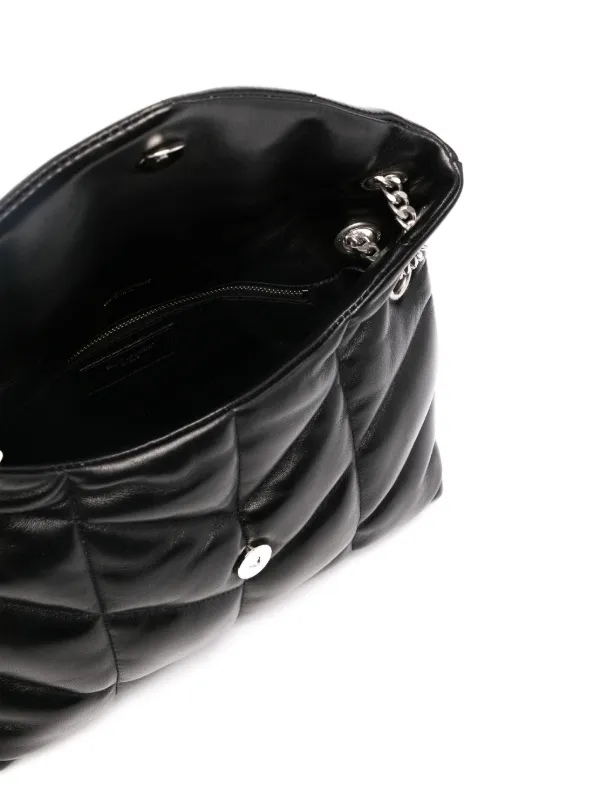 ショルダーバッグ・ポシェット SAINT LAURENT SMALL LOULOU SHOULDER BAG Saint Laurent Small Loulou Quilted Shoulder Bag | Black