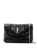 Saint Laurent small Loulou quilted shoulder bag - Black