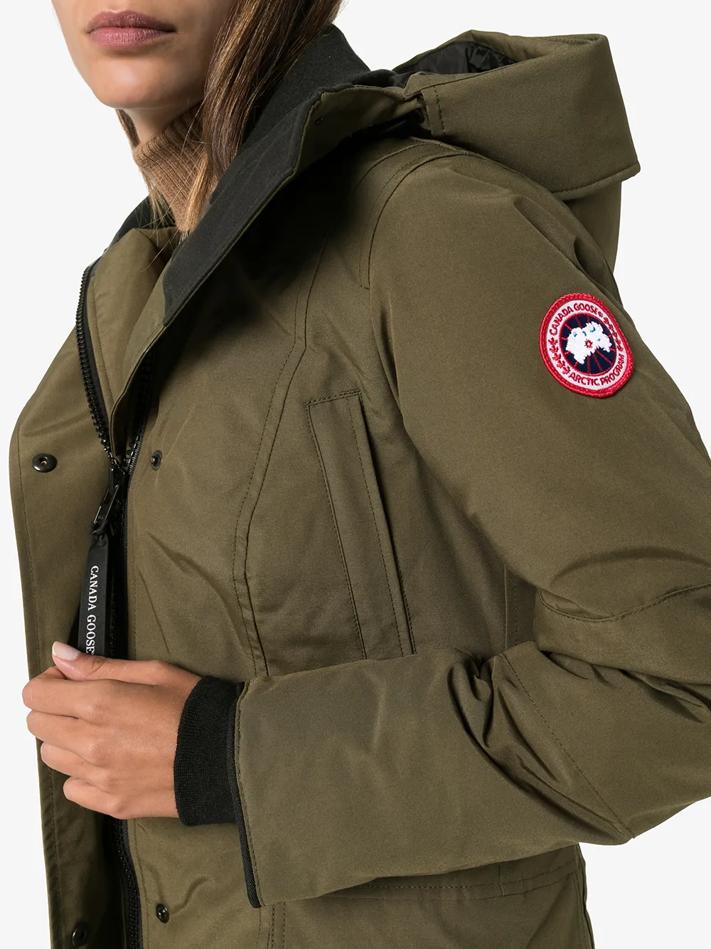 фото Canada goose парка kinley с капюшоном