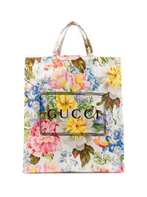 Fl Print Logo Tote