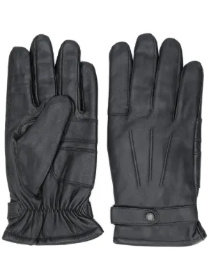 Barbour gloves store mens Black