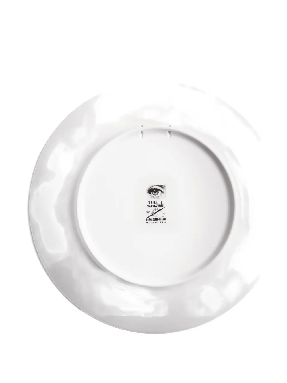 Fornasetti Tema e Variazioni N. 39 wall plate | Gold | Image 1