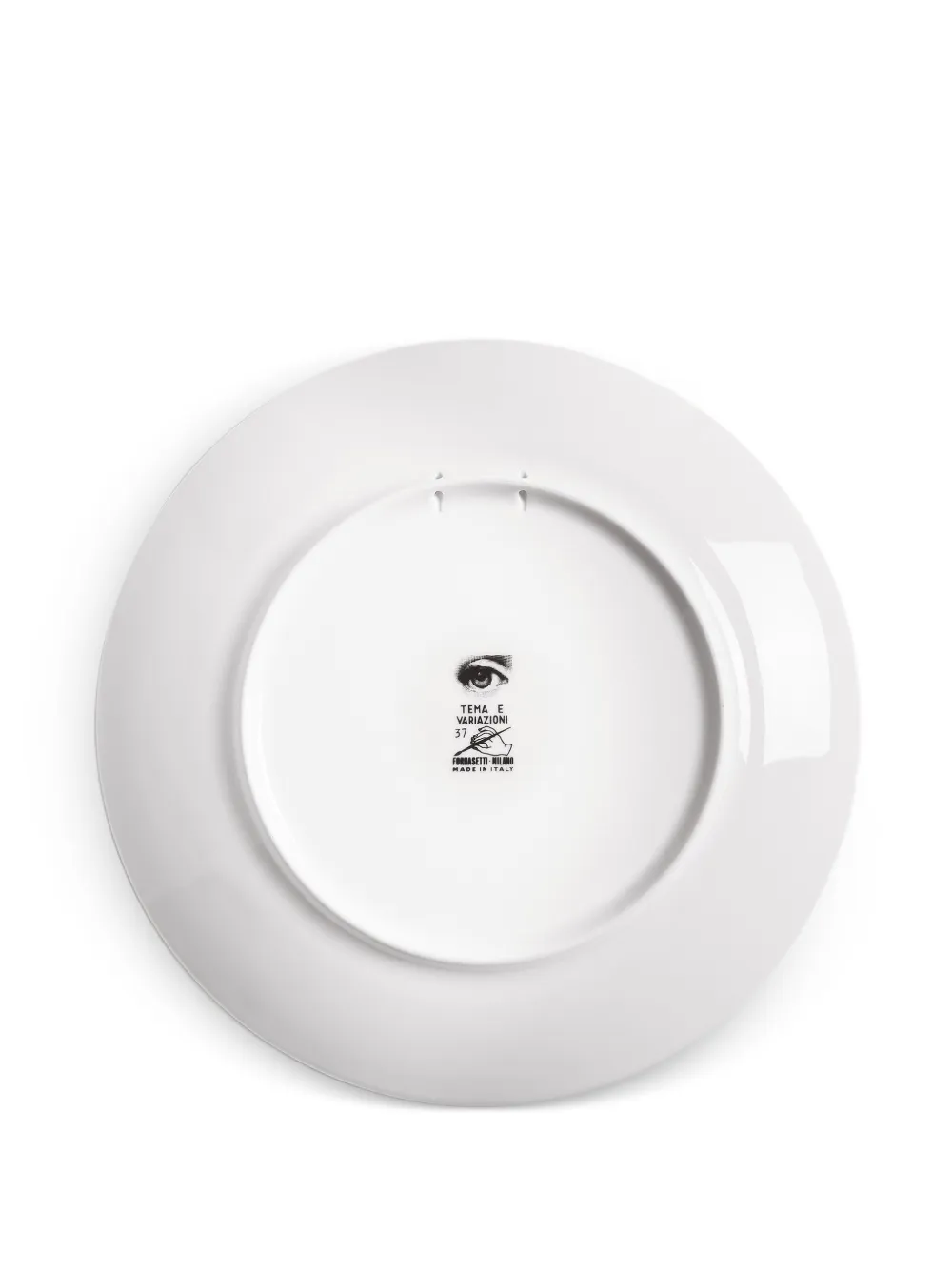  Fornasetti Dekoschale Mit Blumen Print   Gelb 