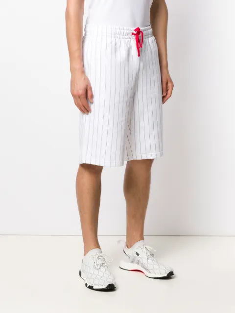 FILA FILA PINSTRIPE TRACK SHORTS - WHITE