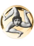 Fornasetti Lina Cavalieri wall plate - Gold