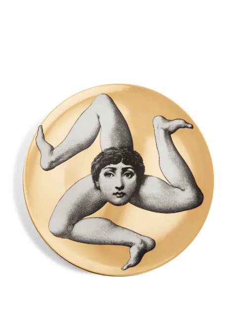 Fornasetti Lina Cavalieri wall plate