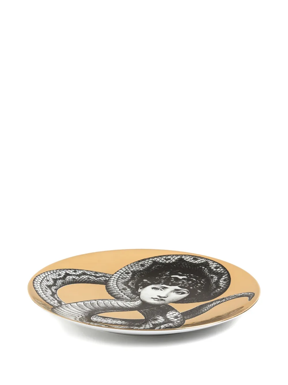 Fornasetti 'Face Serpent' Teller mit Print | Dekorative Ablagen & Teller | Image 2