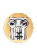 Fornasetti Tema e Variazioni N.238 wall plate - Yellow