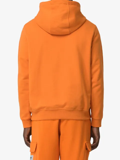 orange burberry hoodie