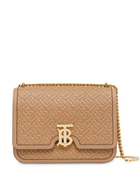 medium quilted monogram lambskin tb bag