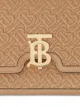 Burberry حقيبة متوسطة ومبطنة بنقش مونوغرام
