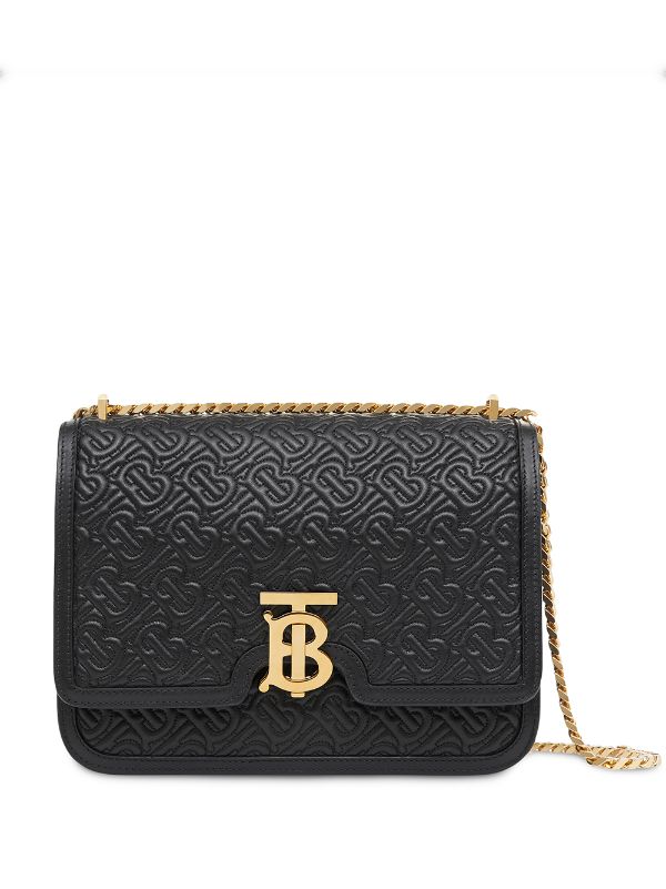 black burberry purse