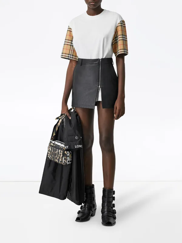 Burberry Vintage Check-sleeve T-shirt 