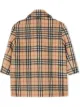 Burberry Kids معطف بكاروهات كلاسيكية وصفي أزرار