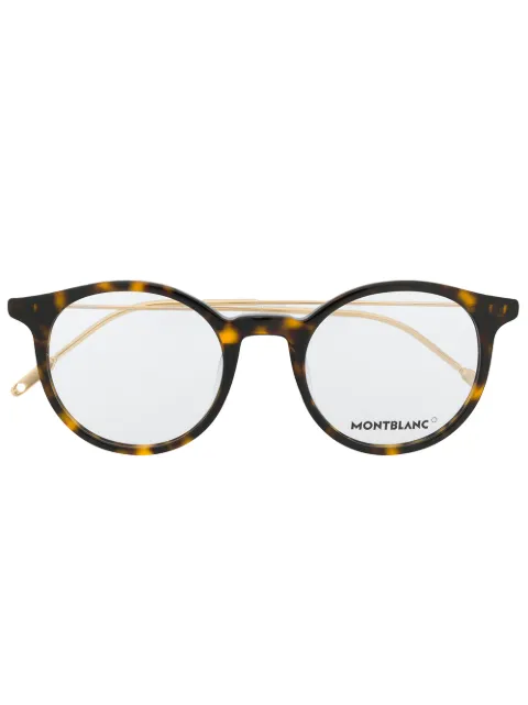 Montblanc round frame glasses
