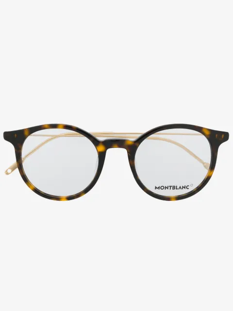 Montblanc round frame glasses
