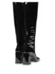 Prada fitted patent boots