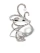 Image 1 of AS29 18kt white gold Lucy pearl and diamond ring