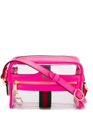 gucci ophidia transparent bag