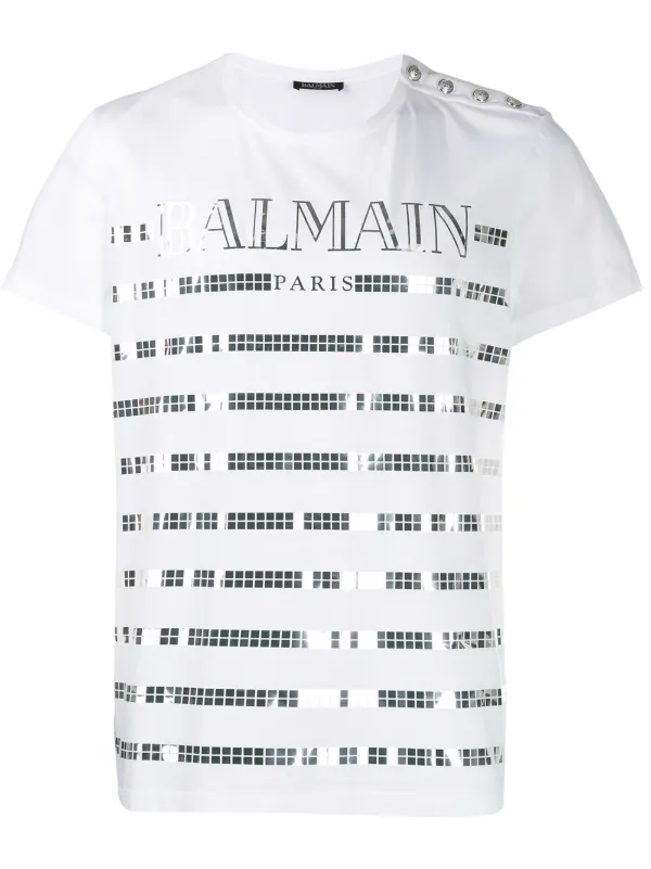 farfetch balmain t shirt