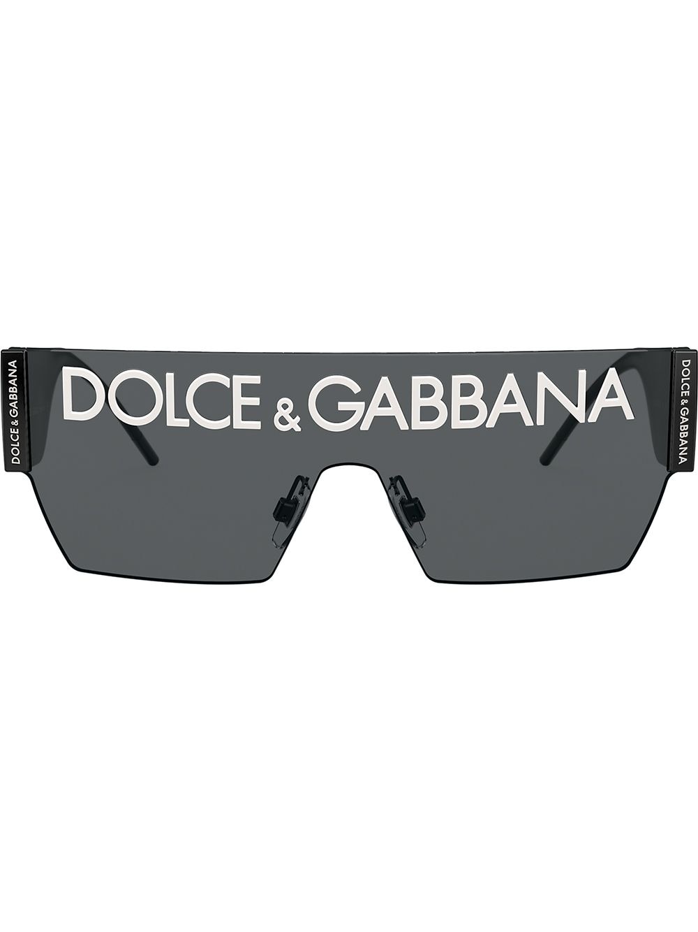 Dolce & Gabbana Eyewear Chunky Logo Sunglasses - Farfetch