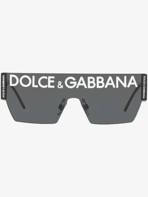 Dolce & Gabbana Eyewear chunky logo sunglasses