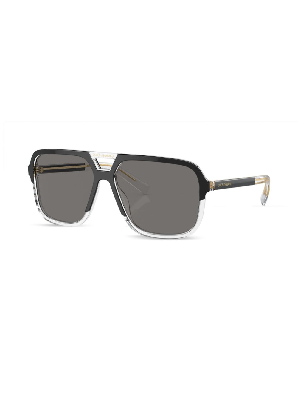 Dolce & Gabbana Eyewear pilot-frame sunglasses - Black