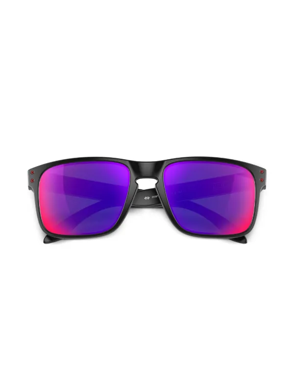 Oakley ブラック/パープル ミラーレンズ サングラス Oakley Holbrook サングラス 通販 - FARFETCH