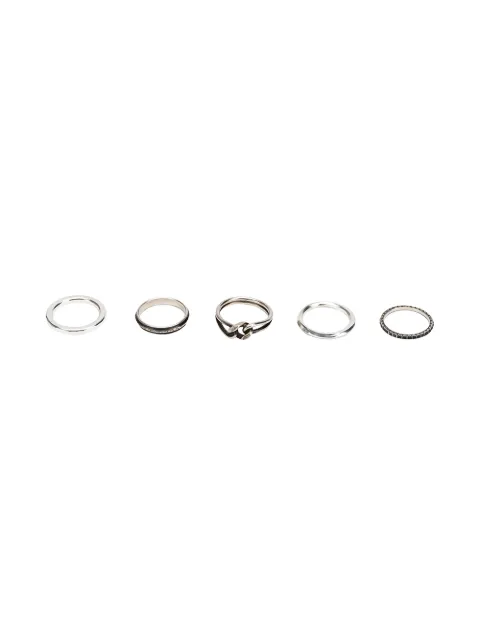 WERKSTATT:MÜNCHEN pack de cinco anillos
