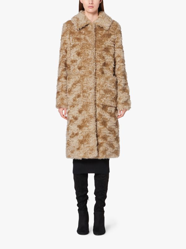 mohair fur coat