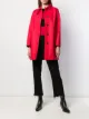الصورة 2 من Mackintosh DUNOON Red Bonded Cotton Short Coat | LR-1005D