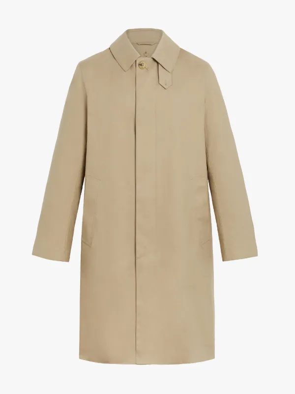 DUNKELD Fawn RAINTEC Cotton 3/4 Coat | GM-1001FD
