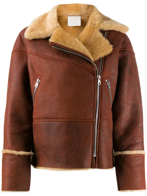 sandro fur jacket