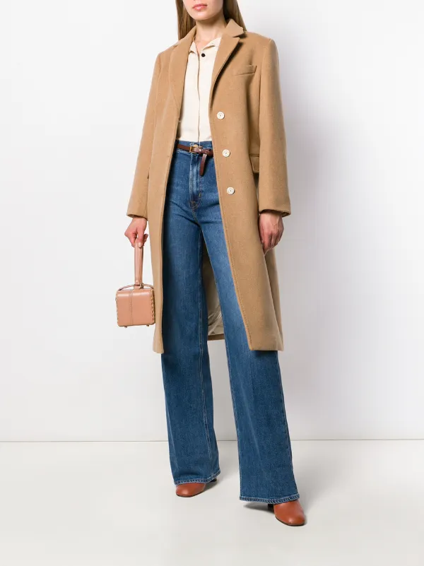 sandro paris camel coat