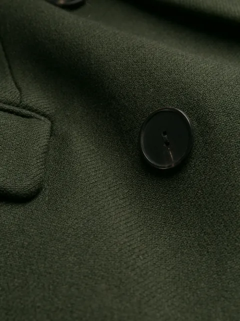 SANDRO DOUBLE BREASTED MIDI COAT